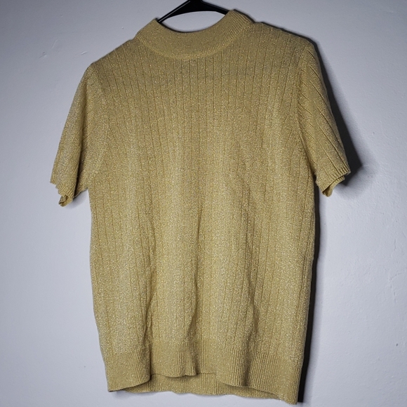 Sag Harbor Sweaters - Sag Harbor Metallic Sweater - Small